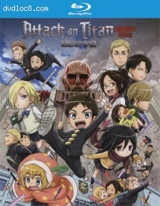 Attack on Titan: Junior High: The Complete Series- Limited Edition (Blu-ray + DVD Combo) Cover