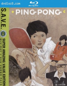 Ping Pong: The Animation: The Complete Series-S.A.V.E. (Blu-ray + DVD Combo) Cover