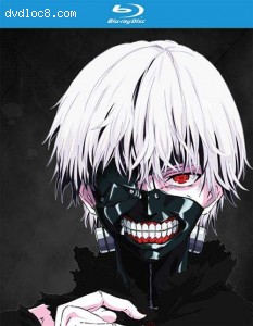 Tokyo Ghoul: The Complete First Season: Collector's Edition (Blu-ray + DVD Combo) Cover