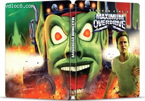 Maximum Overdrive (SteelBook) [Blu-ray + Digital HD] Cover