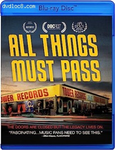 All Things Must Pass (Blu-Ray) Cover