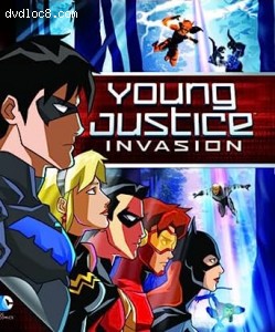 Young Justice: Invasions: Season 2 (Blu-Ray) Cover