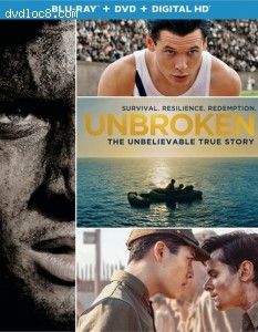 Unbroken (Blu-ray + DVD + UltraViolet) Cover