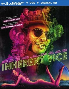 Inherent Vice (Blu-ray + DVD + Ultra Violet) Cover