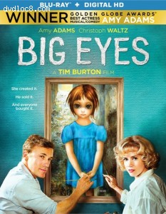 Big Eyes (Blu-ray + UltraViolet) Cover