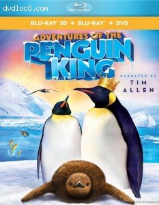 Adventures of the Penguin King 3D (Blu-ray 3D + Blu-ray + DVD) Cover