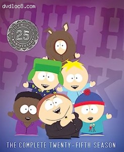 South Park: The Complete 25th Season (Blu-Ray) Cover