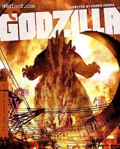 Godzilla: The Criterion Collection (Blu-Ray) Cover