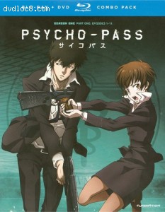 Psycho-pass: Season One - Part One (Blu-ray + DVD Combo) Cover