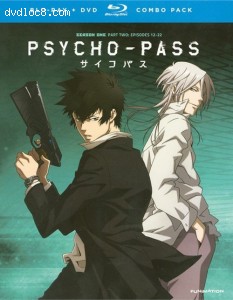 Psycho-pass: Season One - Part Two (Blu-ray + DVD Combo) Cover