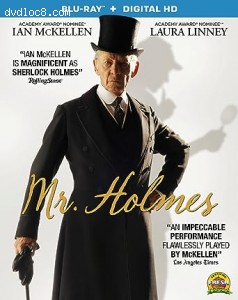 Mr. Holmes (Blu-Ray + Digital) Cover