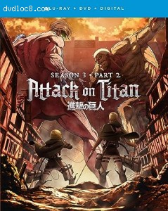 Attack on Titan: Season 3 - Part 2 (Blu-Ray + DVD + Digital) Cover