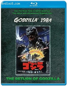 Return of Godzilla, The (Blu-Ray) Cover