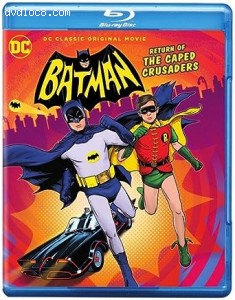 Batman: Return of the Caped Crusaders (Blu-Ray + DVD + Digital) Cover