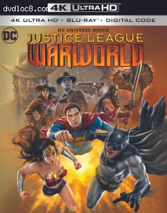 Justice League: Warworld [4K Ultra HD + Blu-ray + Digital] Cover