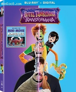 Hotel Transylvania: Transformania [Blu-Ray + Digital] Cover