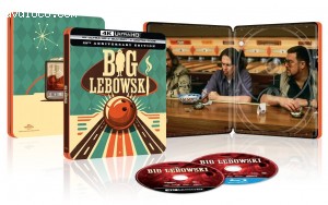 Big Lebowski, The (SteelBook 25th Anniversary Limited Collection) [4K Ultra HD + Blu-ray + Digital] Cover