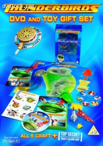 Thunderbirds, The (Box Set with Five Toy Rockets) Cover Thunderbirds, The (Box Set with Five Toy Rockets) Cover