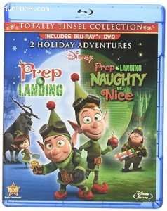 Prep and Landing / Prep &amp; Landing: Naughty vs. Nice (Totally Tinsel Collection) [Blu-Ray + DVD] Cover