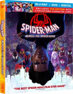 Spider-Man: Across the Spider-Verse (Target Exclusive) [Blu-ray + DVD + Digital] Cover