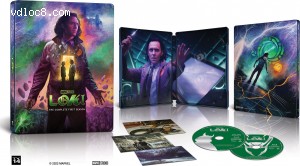 Loki: The Complete First Season (SteelBook) [Blu-ray] Cover