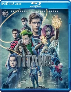 Titans: The Complete 2nd Season [Blu-Ray + Digital] Cover
