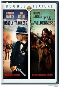 Deadly Trackers, The / Man in the Wilderness (Double Feature) Cover