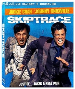 Skiptrace [Blu-Ray + Digital] Cover