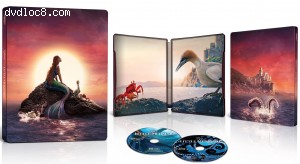 Little Mermaid, The (Best Buy Exclusive SteelBook) [4K Ultra HD + Blu-ray + Digital] Cover