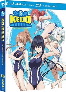 Keijo!!!!!!: The Complete Series [Blu-Ray + DVD] Cover