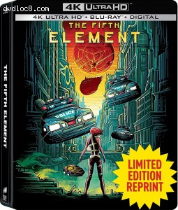 The Fifth Element (Limited Edition SteelBook) [4K Ultra HD + Blu-ray + Digital] Cover