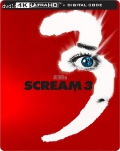 Scream 3 (SteelBook) [4K Ultra HD + Digital]