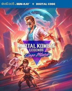 Mortal Kombat Legends: Cage Match [Blu-ray + Digital] Cover