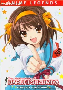 Melancholy Of Haruhi Suzumiya, The:  Anime Legends Complete Collection Cover