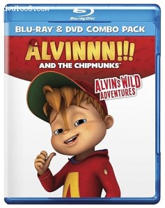 Alvinnn!!! and the Chipmunks: Alvin's Wild Adventures [Blu-Ray + DVD] Cover