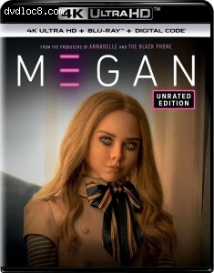 M3GAN (Unrated Edition) [4K Ultra HD + Blu-ray + Digita]