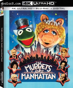 Muppets Take Manhattan, The [4K Ultra HD + Blu-ray + Digital] Cover