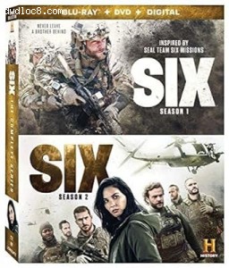 Six: The Complete Series [Blu-Ray + DVD + Digital] Cover