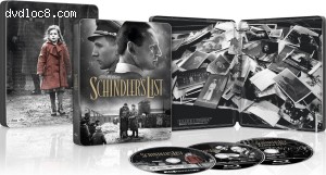 Schindler's List (Best Buy Exclusive SteelBook | 30th Anniversary Edition) [4K Ultra HD + Blu-ray + Digital] Cover
