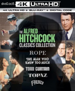 The Alfred Hitchcock Classics Collection [4K Ultra HD + Blu-ray + Digital] Cover