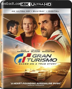 Gran Turismo [4K Ultra HD + Blu-ray + Digital] Cover