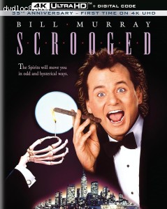 Scrooged [35th Anniversary Edition / 4K Ultra HD + Digital] Cover
