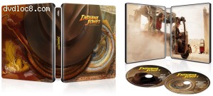 Indiana Jones and the Dial of Destiny (Best Buy Exclusive Limited-Edition Collectible SteelBook) [4K Ultra HD + Blu-ray + Digital HD] Cover