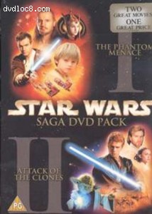 Star Wars Episode 1 and 2 Saga Pack Cover Star Wars Episode 1 and 2 Saga Pack Cover