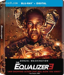 Equalizer 3, The (Wal-Mart Exclusive SteelBook) [Blu-ray + Digital] Cover