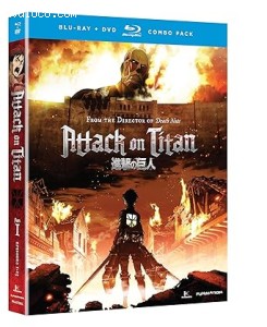 Attack on Titan: Season 1 - Part 1 [Blu-Ray + DVD] Cover