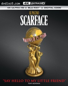 Scarface (4K Ultra HD + Blu-ray + Digital 4K) Cover