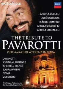 Tribute to Pavarotti - One Amazing Weekend in Petra [Blu-ray] Cover