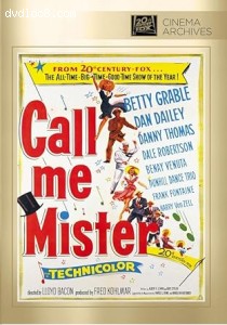 Call Me Mister Cover