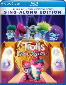 Trolls Band Together (Sing-Along Edition) [Blu-ray + DVD + Digital] Cover